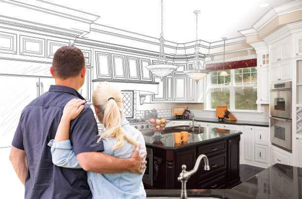 Professional Kitchen Island Installation technician working in Riverdale, MD